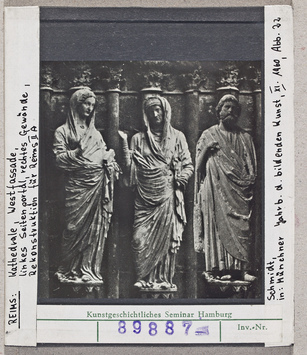 Vorschaubild Reims: Kathedrale, mittleres Westportal, rechtes Gewände, Gekonstruktion für Reims IIa 